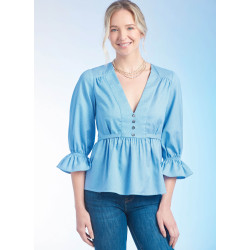 Bluse Simplicity snitmønster 9748