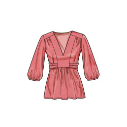 Bluse Simplicity snitmønster 9748