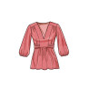 Bluse Simplicity snitmønster 9748