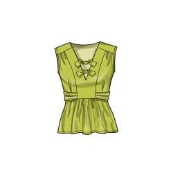 Bluse Simplicity snitmønster 9748