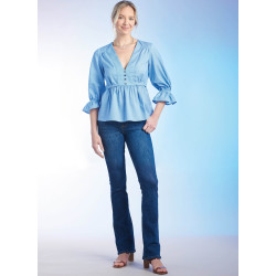 Bluse Simplicity snitmønster 9748