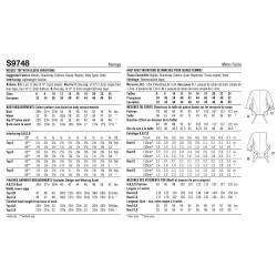 Bluse Simplicity snitmønster 9748