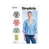 Bluse Simplicity snitmønster 9748