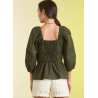 Bluse også plusmode Simplicity snitmønster 9749