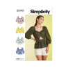 Bluse også plusmode Simplicity snitmønster 9749