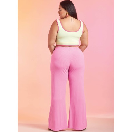 Nederdel og bukser plusmode Simplicity snitmønster 9752
