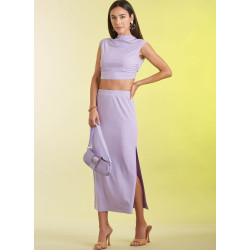Bluse og nederdel  Simplicity snitmønster 9757 A