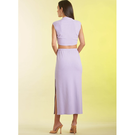 Bluse og nederdel  Simplicity snitmønster 9757 A