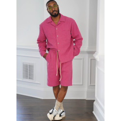 Herreskjorte og shorts også  Simplicity snitmønster 9758