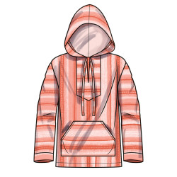 Hoddie til hele familien Simplicity snitmønster 9759 A