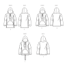 Hoddie til hele familien Simplicity snitmønster 9759 A
