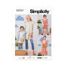 Forklædekjole/forklæde  mor/barn Simplicity snitmønster 9767 A easy