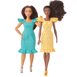 Dukketøj Barbie 29 cm dukke Simplicity snitmønster 9769 A