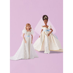 Dukketøj Barbie 29 cm dukke Simplicity snitmønster 9769 A