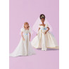 Dukketøj Barbie 29 cm dukke Simplicity snitmønster 9769 A