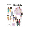 Dukketøj Barbie 29 cm dukke Simplicity snitmønster 9769 A
