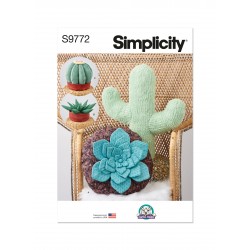 Kaktusser som puder Simplicity snitmønster 9772 os