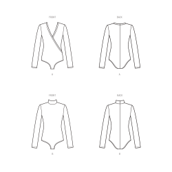 Bodysuits New look snitmønster N6752