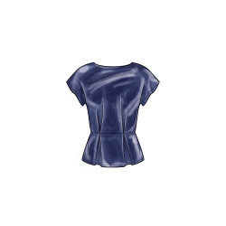Bluse med skørt New look snitmønster N6753 easy