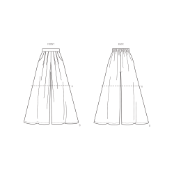 Shorts og bukser New Look snitmønster easy N6756