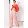 Kort top og bukser New look snitmønster N6758 easy