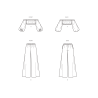 Kort top og bukser New look snitmønster N6758 easy