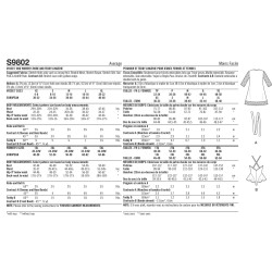 Kåbe og lingeri også plusmode  Simplicity snitmønster S9802