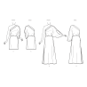 Kaftan Simplicity snitmønster 9776 easy