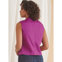 Bluse m/detaljer Simplicity snitmønster 9783