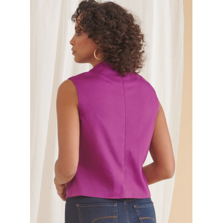 Bluse m/detaljer Simplicity snitmønster 9783
