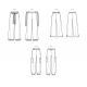 Lange bukser Simplicity snitmønster 9785 easy også plusmode