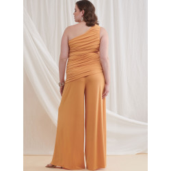 Bluse bukser og nederdel  Simplicity snitmønster 9790 plusmode