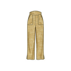Bluse bukser og nederdel Simplicity snitmønster 9791