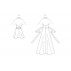 1970´vintage kjole Simplicity snitmønster 9793 også plusmode