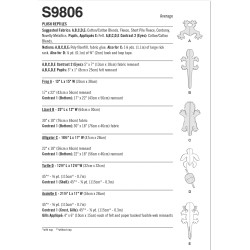 Tøjdyr Simplicity snitmønster 9806 Os