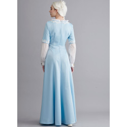 Middelalder kjole voksen kostume Simplicity snitmønster 9812