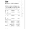 Middelalder kjole voksen kostume Simplicity snitmønster 9812