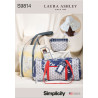 Toilettaske og hat Simplicity snitmønster 9814 A