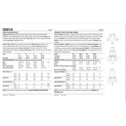 1970´vintage nederdel og bluse Simplicity snitmønster 9816 A