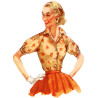 1950´vintage bluse m/raglanærme Simplicity snitmønster 9818