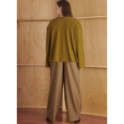 Kort jakke top og bukser  plusmode  Simplicity snitmønster 9827