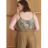 Kort jakke top og bukser  plusmode  Simplicity snitmønster 9827