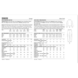 Anorak og bukser ham/hende Simplicity snitmønster 9828 A