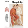 Anorak og bukser ham/hende Simplicity snitmønster 9828 A