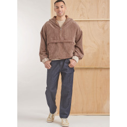 Anorak herre Simplicity snitmønster 9829 A