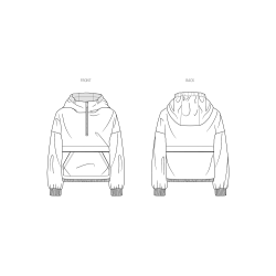Anorak herre Simplicity snitmønster 9829 A