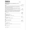 Hatte Simplicity snitmønster 9834 OS