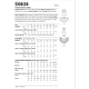 Sommerfugle kostume til børn Simplicity snitmønster 9836