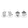 Små syede huse Simplicity snitmønster 9839 OS
