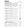Kostume voksen/børn Simplicity snitmønster 9840